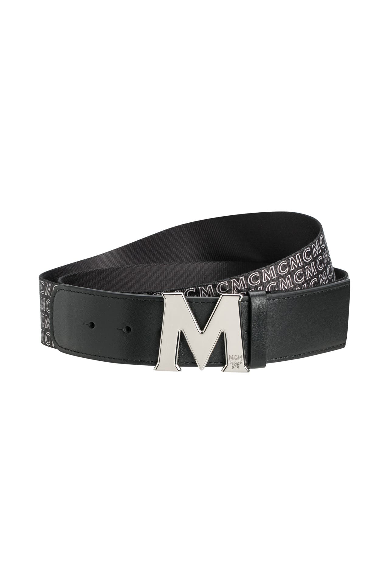 MCM Gürtel schwarz gemustert, Bild 1