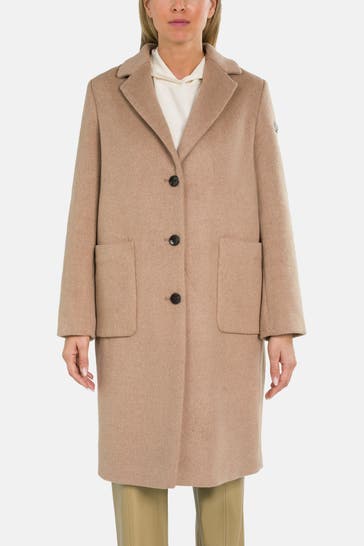 FRIEDA & FREDDIES NY Wollmixmantel beige