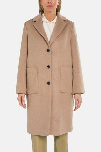 FRIEDA & FREDDIES NY Wollmixmantel beige