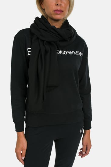 EMPORIO ARMANI Schal schwarz