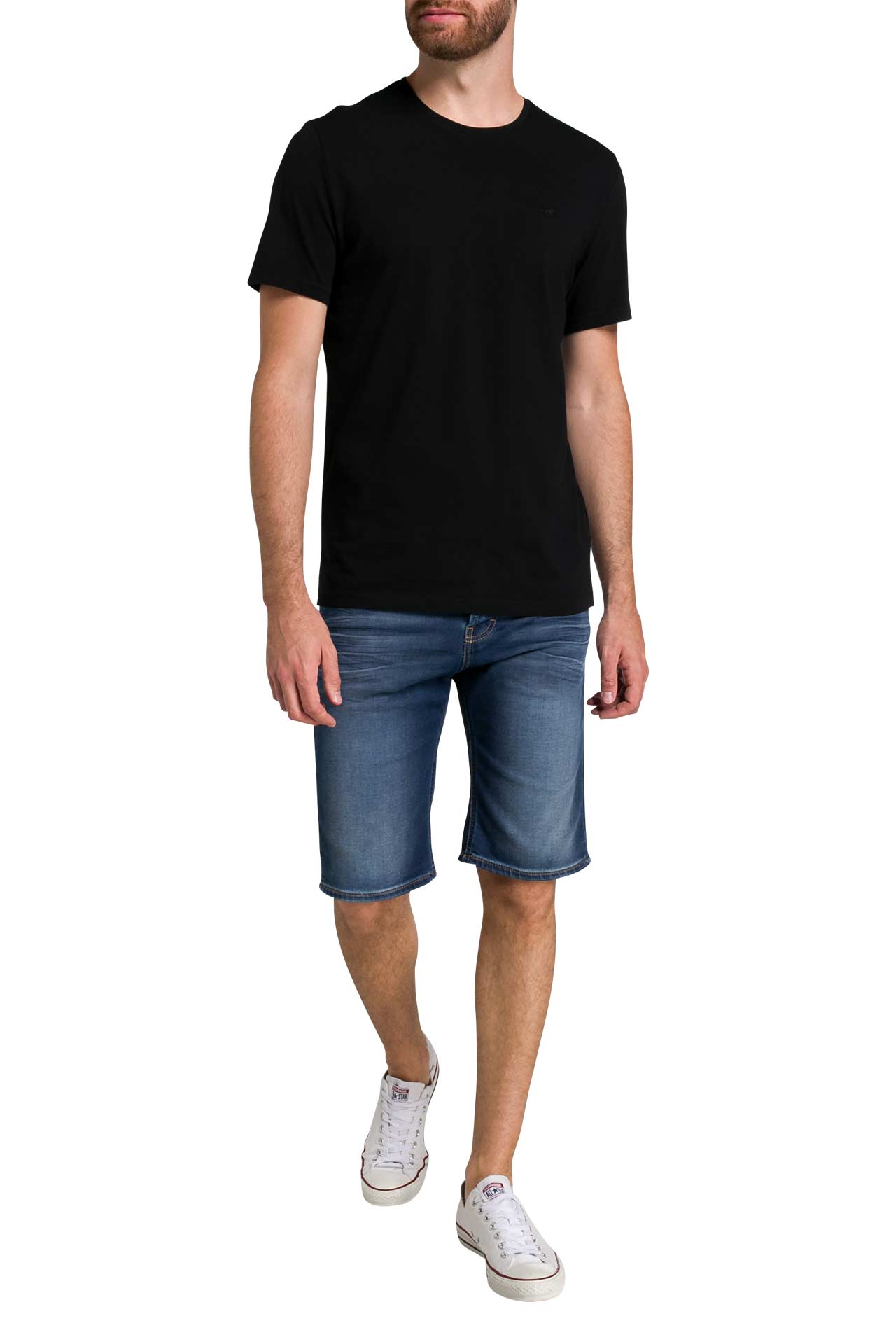 MUSTANG 2er-Pack T-Shirt schwarz, Bild 1