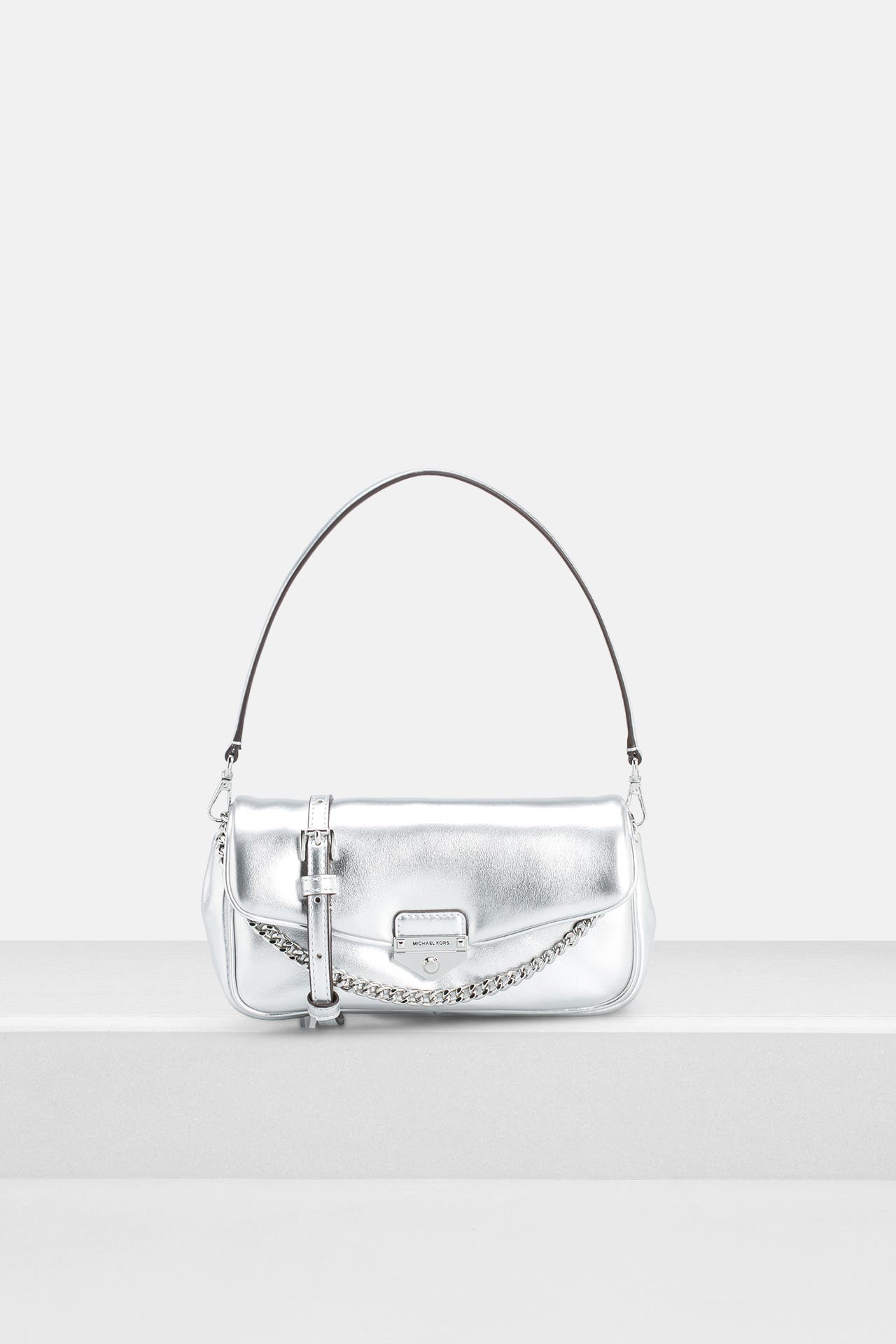 MICHAEL MICHAEL KORS Schultertasche silber, Bild 1