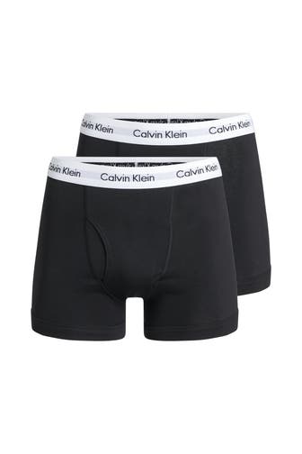CK UNDERWEAR 2er-Pack Boxer Trunk schwarz