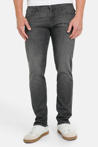 REPLAY Jeans dunkelgrau slim