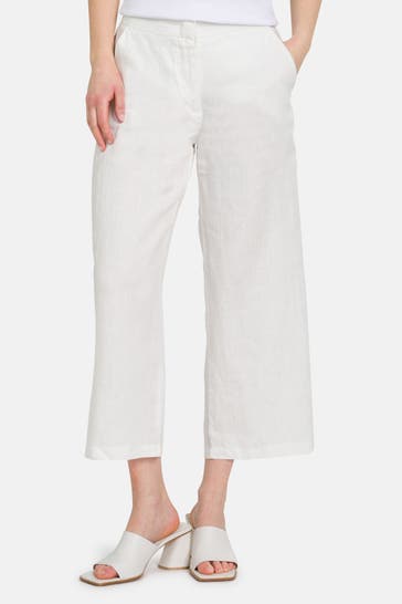 BETTY BARCLAY Leinen-Culotte ecru