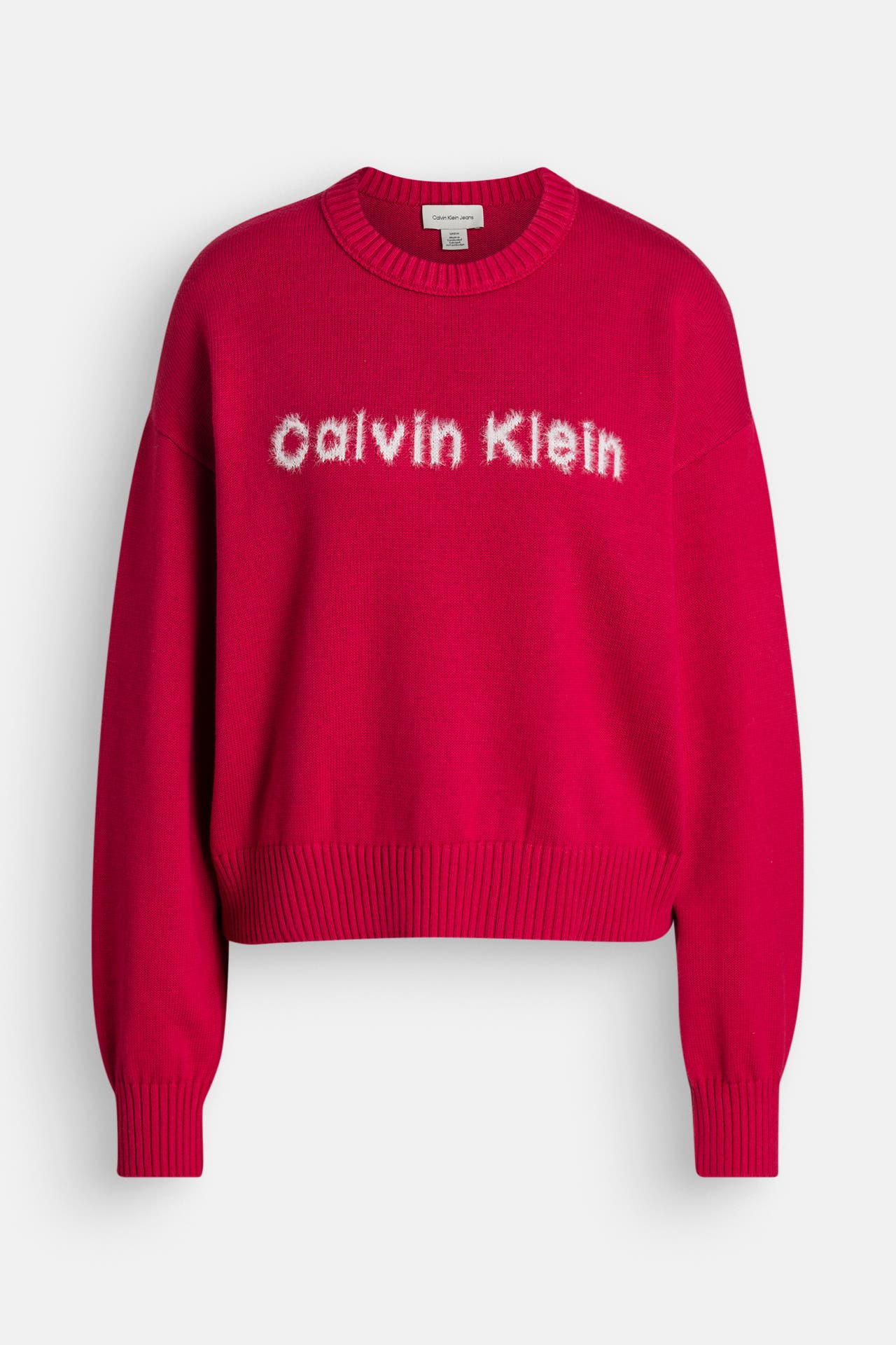 CALVIN KLEIN Strickpullover rot, Bild 1