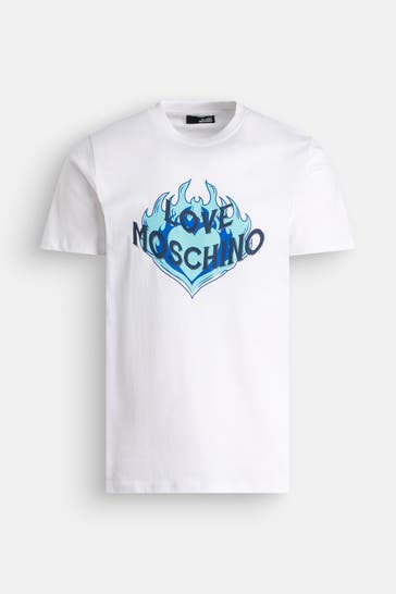 LOVE MOSCHINO T-Shirt weiß