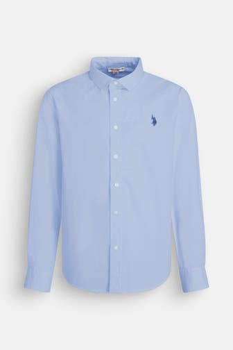 U.S. POLO ASSN. Hemd 'Fren' hellblau