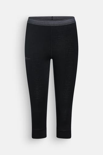 JACK WOLFSKIN Funktionstights schwarz