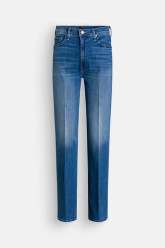 MOTHER Jeans 'The Rambler' flared blau