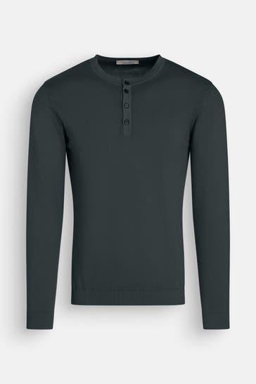 WOOL & CO Strickpullover anthrazit