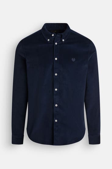 BELSTAFF - Cordhemd nachtblau