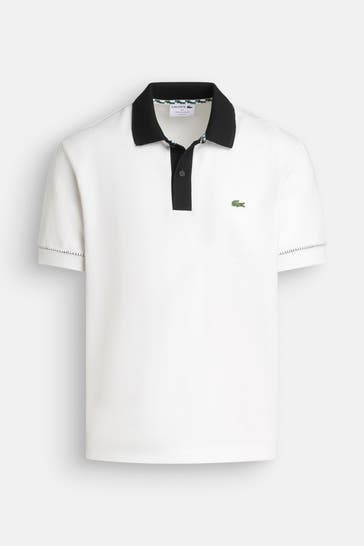 LACOSTE Polo-Shirt weiß