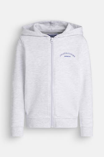 JACK & JONES Sweatjacke weiß