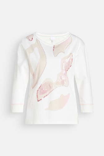 SPORTALM Longsleeve 'Whoop' weiß