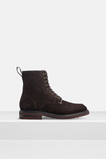 MELVIN & HAMILTON Schnürstiefel 'Rick' dunkelbraun