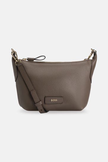 BOSS Umhängetasche 'Lenah' dunkelbraun