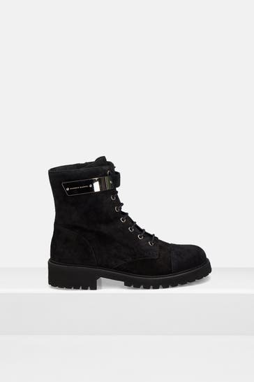 GIUSEPPE ZANOTTI Schnürstiefel schwarz