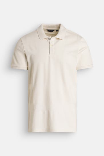 BEN SHERMAN Polo-Shirt ecru
