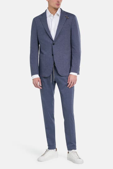 BALDESSARINI Anzug rauchblau