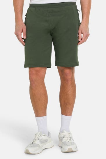 COLMAR Sweatshorts dunkelgrün