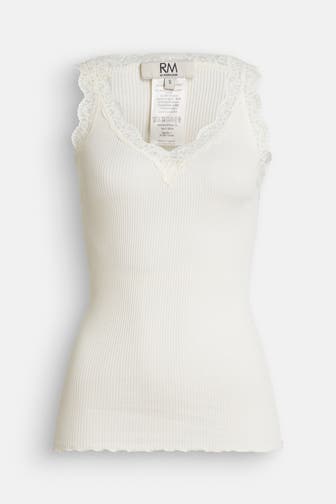 RM BY ROSEMUNDE Spitzentop 'Balta' ecru