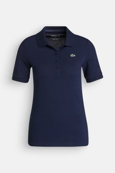 LACOSTE - Polo-Shirt navy