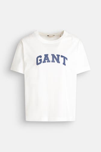 GANT T-Shirt weiß