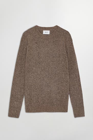 NN07 Wollmix-Pullover 'Lee' hellbraun