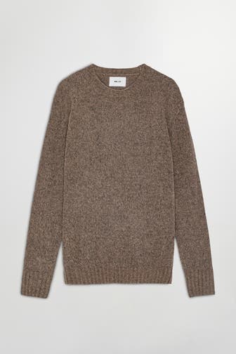 NN07 Wollmix-Pullover 'Lee' hellbraun