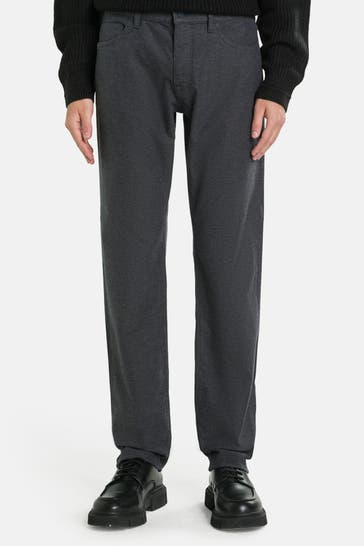 BOSS Stoffhose 'Maine' rauchblau