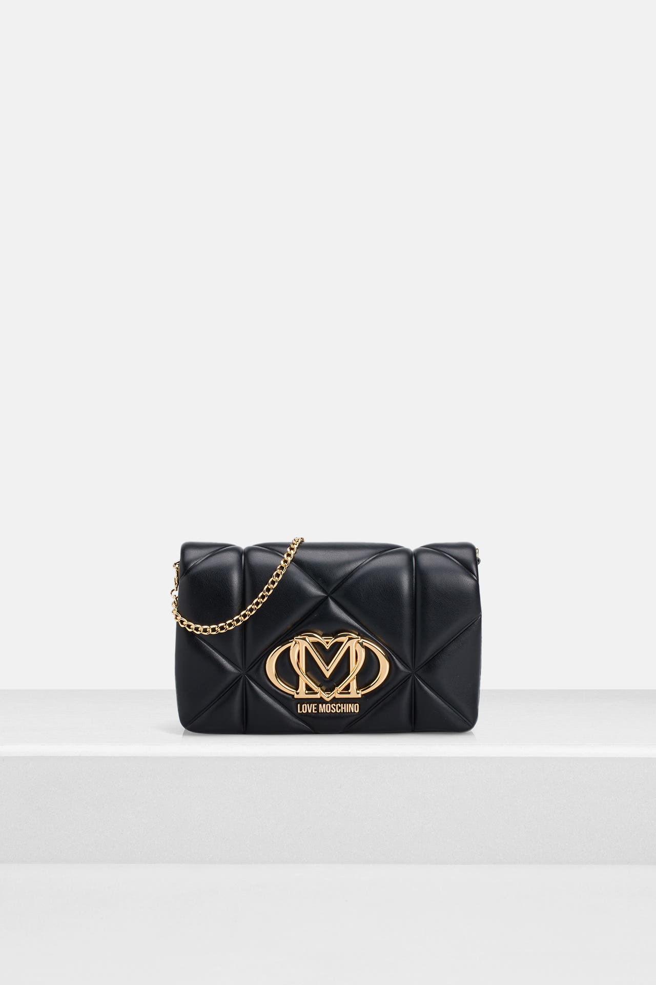 LOVE MOSCHINO Umhängetasche schwarz, Bild 1