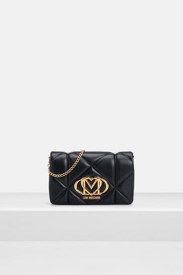 LOVE MOSCHINO Umhängetasche schwarz