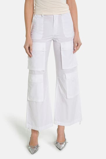 DIESEL Cargohose 'Mirta' weiß