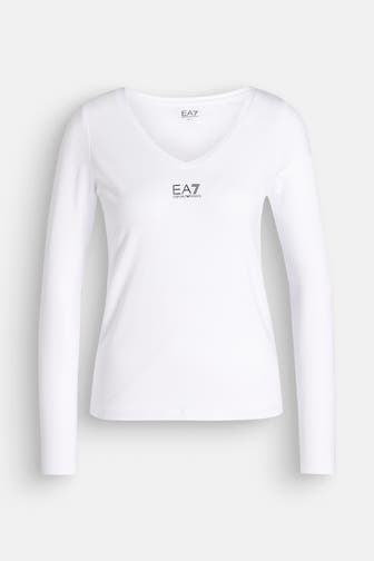 EA7 Longsleeve weiß
