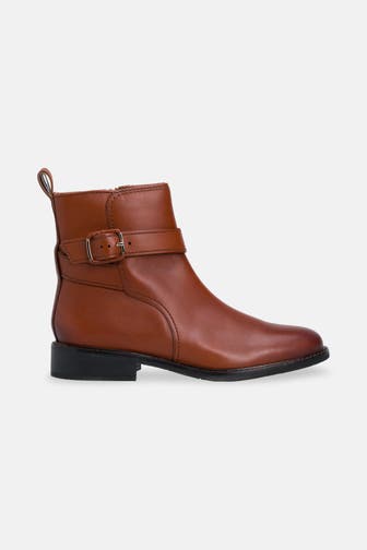 CLARKS Stiefeletten rotbraun