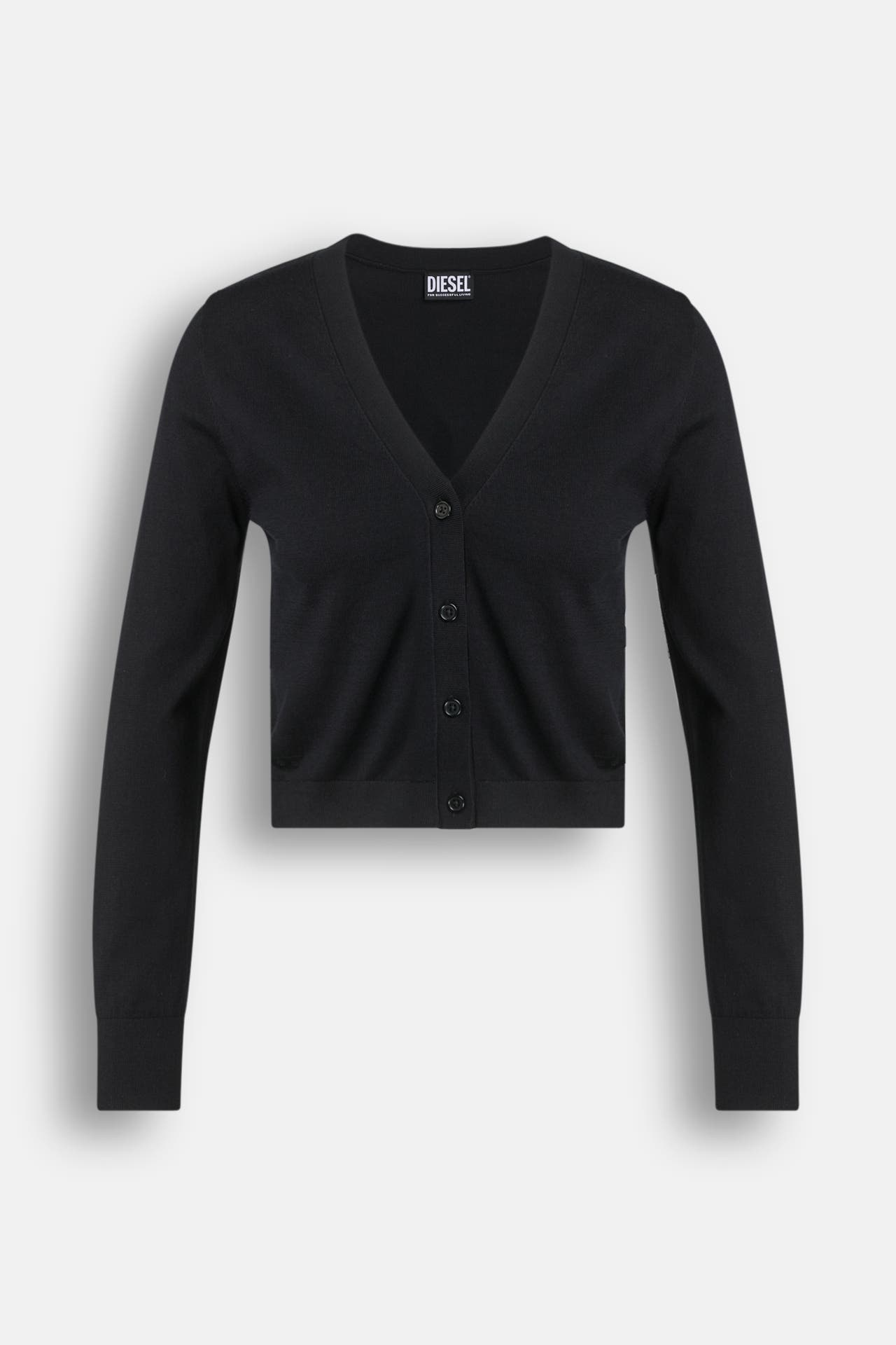 DIESEL Strickjacke 'M-Arika' schwarz, Bild 1