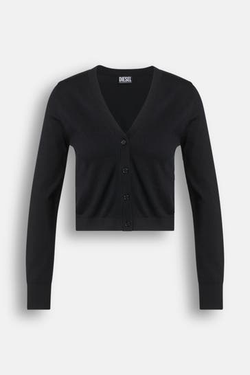 DIESEL Strickjacke 'M-Arika' schwarz