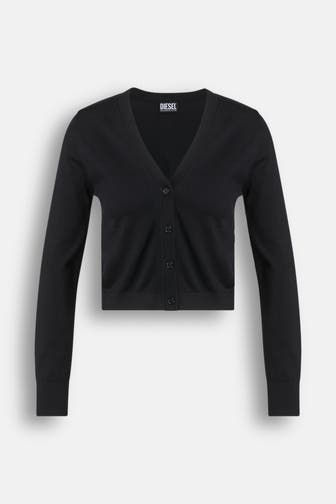 DIESEL Strickjacke 'M-Arika' schwarz