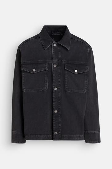 J.LINDEBERG Jeansjacke grauschwarz