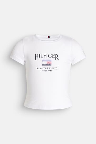 TOMMY HILFIGER T-Shirt weiß