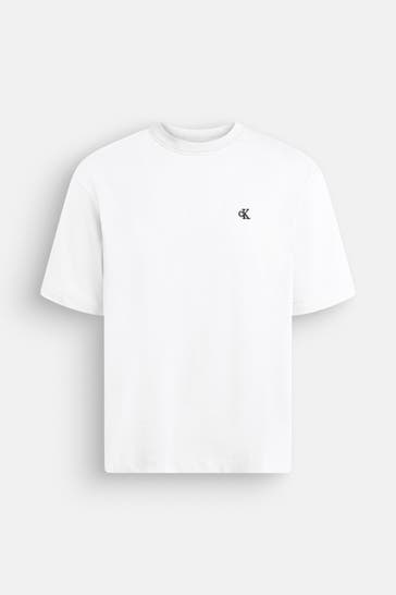 CALVIN KLEIN T-Shirt weiß