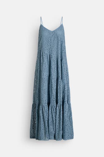 MICHAEL MICHAEL KORS Maxikleid taubenblau