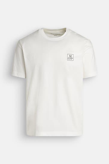 MARC O'POLO T-Shirt weiß