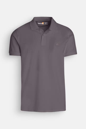 TIMBERLAND Polo-Shirt dunkelgrau
