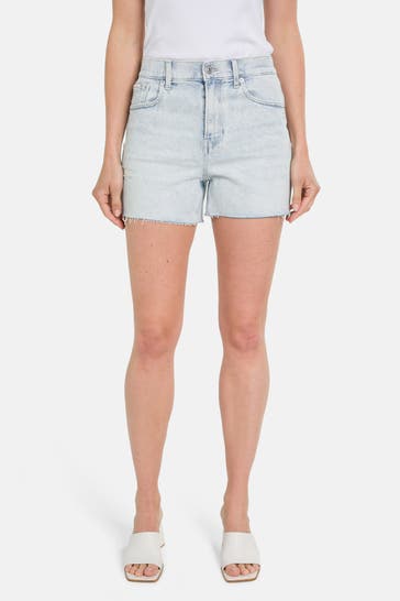 CK JEANS Jeansshorts hellblau