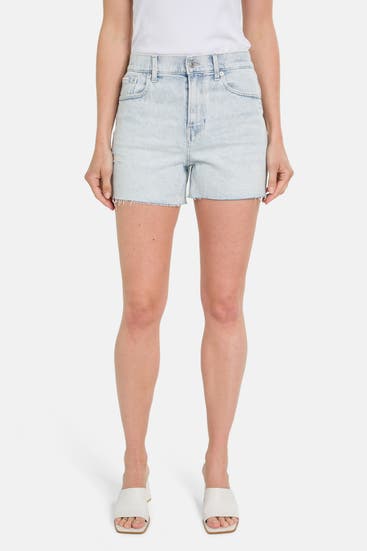 CK JEANS - Jeansshorts hellblau