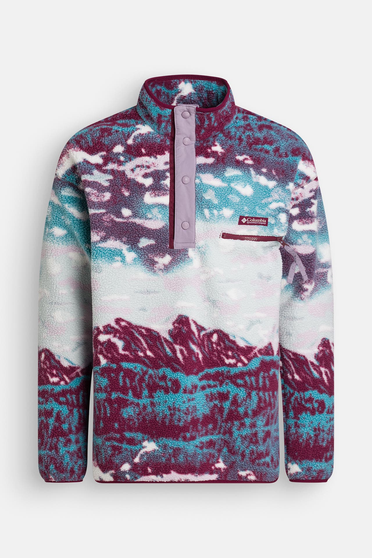 COLUMBIA Fleece-Troyer 'Helvetia' mehrfarbig, Bild 1