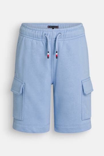 TOMMY HILFIGER Hose taubenblau