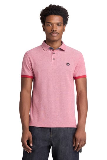 TIMBERLAND Polo-Shirt 'Brook' rot